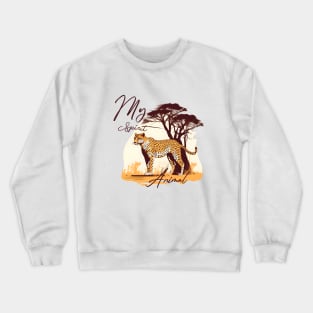 Cheetah Spirit Animal Crewneck Sweatshirt